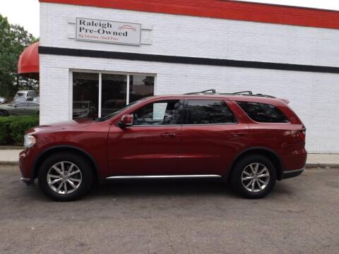 2015 Dodge Durango for sale at Raleigh Pre-Owned in Raleigh NC