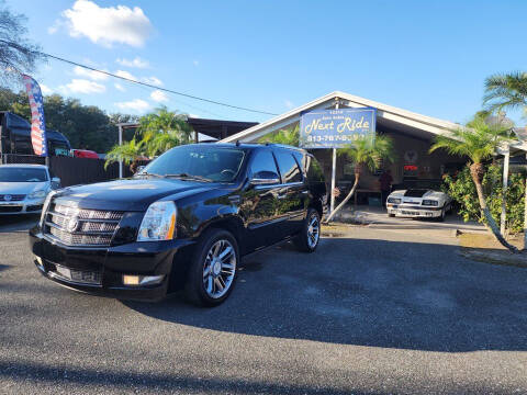 2012 Cadillac Escalade for sale at NEXT RIDE AUTO SALES INC in Tampa FL