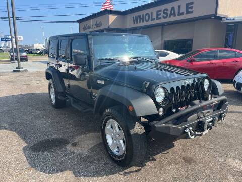 2018 Jeep Wrangler JK Unlimited for sale at Advance Auto Wholesale in Pensacola FL
