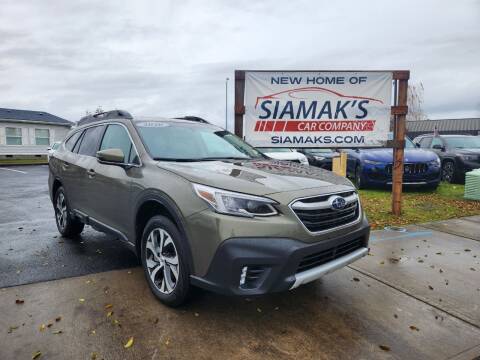 2020 Subaru Outback for sale at Siamak's Car Company llc in Woodburn OR