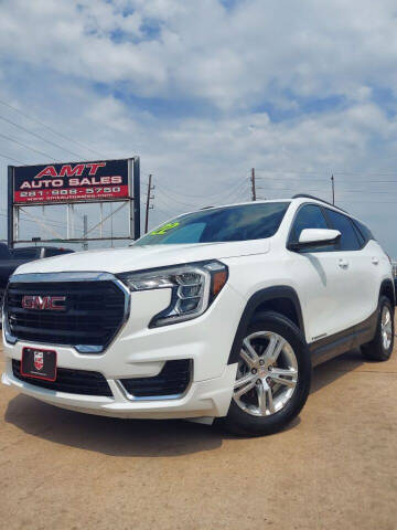 2022 GMC Terrain for sale at AMT AUTO SALES LLC in Houston TX