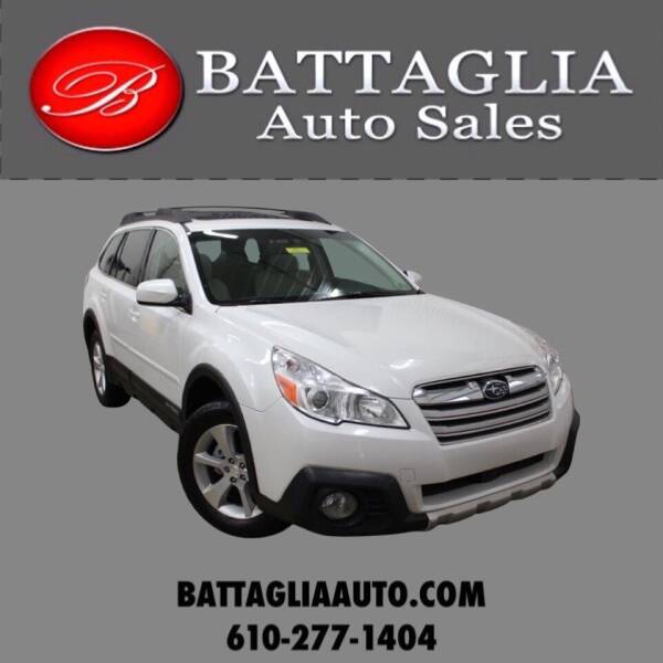 2013 Subaru Outback for sale at Battaglia Auto Sales in Plymouth Meeting PA