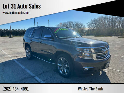 2015 Chevrolet Tahoe for sale at Lot 31 Auto Sales in Kenosha WI