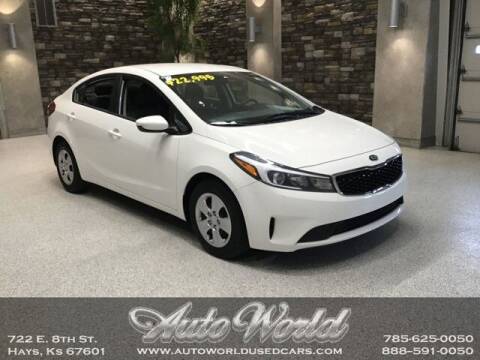 2017 Kia Forte for sale at Auto World Used Cars in Hays KS
