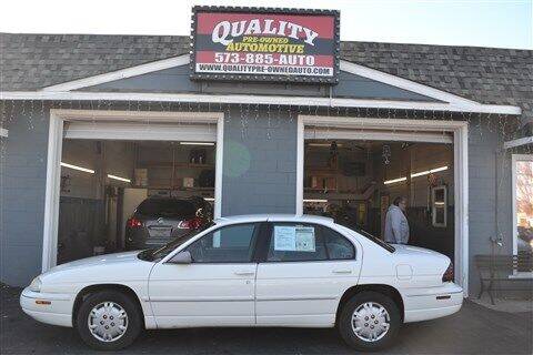 2001 Chevrolet Lumina for sale at Quality Pre-Owned Automotive in Cuba MO