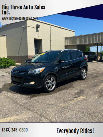 2015 Ford Escape for sale at Big Three Auto Sales Inc. in Detroit MI