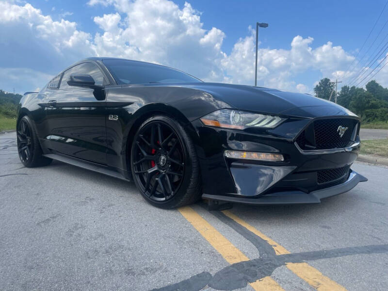 2018 Ford Mustang for sale at Jim's Hometown Auto Sales LLC in Cambridge OH