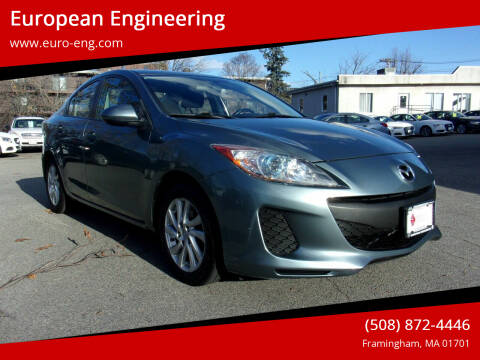 2012 Mazda MAZDA3 for sale at European Engineering in Framingham MA