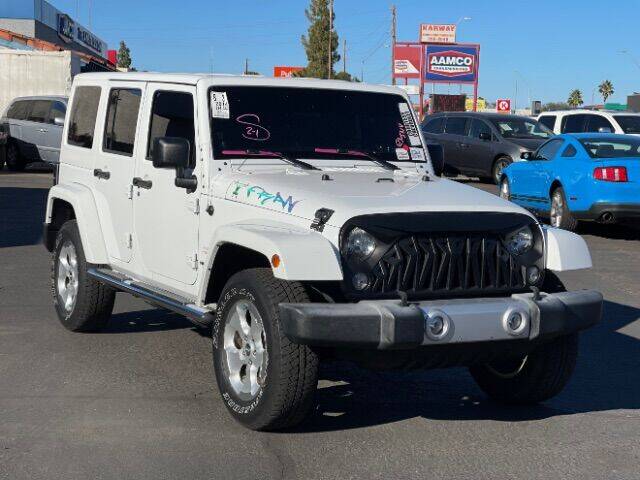 2014 Jeep Wrangler Unlimited for sale at Brown & Brown Auto Center in Mesa AZ