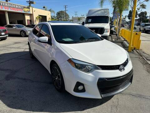 2015 Toyota Corolla for sale at Sanmiguel Motors in South Gate CA