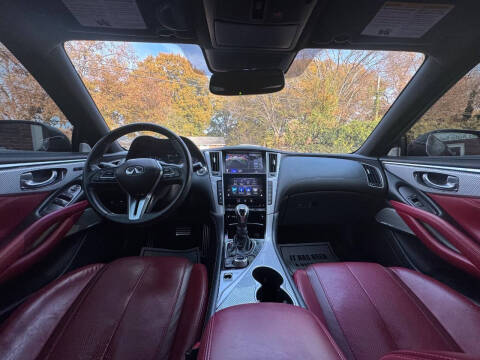 2018 Infiniti Q60 Red Sport 400