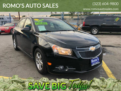2011 Chevrolet Cruze for sale at ROMO'S AUTO SALES in Los Angeles CA