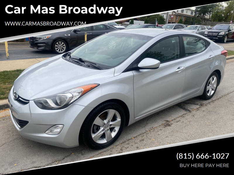 2013 Hyundai Elantra for sale at Car Mas Broadway in Crest Hill IL