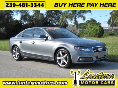 2012 Audi A4 for sale at Lantern Motors Inc. in Fort Myers FL