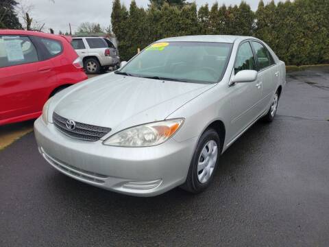 2002 Toyota Camry for sale at Select Cars & Trucks Inc in Hubbard OR