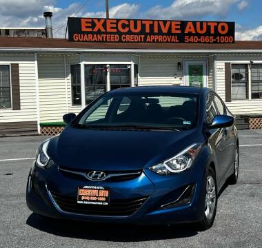 2016 Hyundai Elantra for sale at Executive Auto in Winchester VA