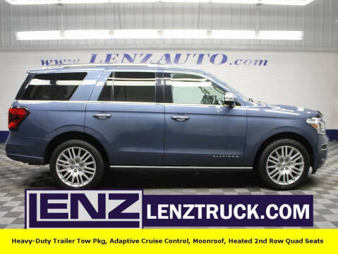 2022 Ford Expedition for sale at LENZ TRUCK CENTER in Fond Du Lac WI