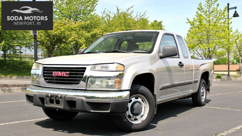 2007 GMC Canyon for sale at SODA MOTORS AUTO SALES LLC in Newport RI