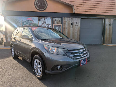 2013 Honda CR-V for sale at Alpha Automotive in Billings MT