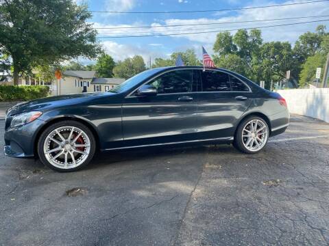 2015 Mercedes-Benz C-Class for sale at LATINOS MOTOR OF ORLANDO in Orlando FL