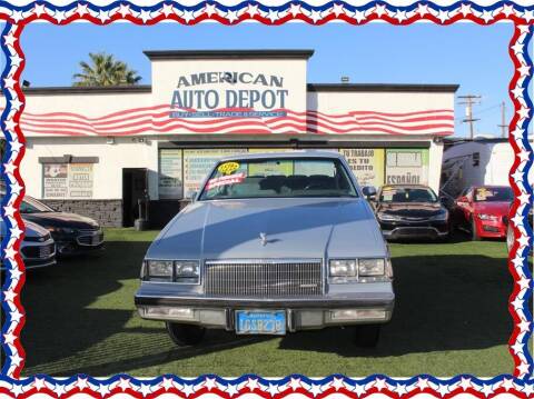 1983 Buick Regal for sale at American Auto Depot in Modesto CA