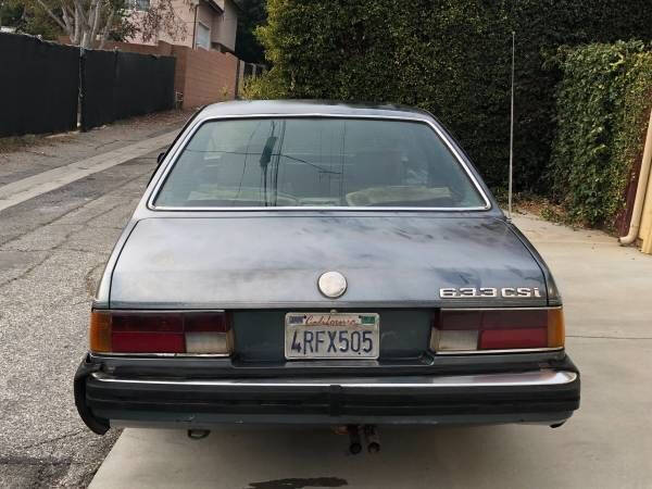 1983 BMW 633CSi