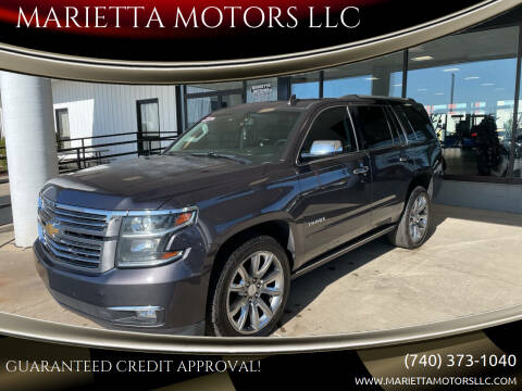 2016 Chevrolet Tahoe for sale at MARIETTA MOTORS LLC in Marietta OH