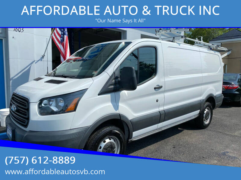 2018 Ford Transit for sale at AFFORDABLE AUTO & TRUCK INC in Virginia Beach VA