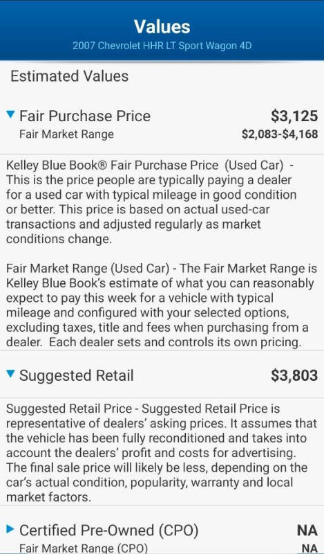 2007 Chevrolet HHR LT