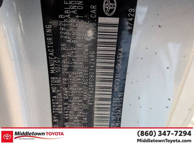 2008 Toyota Camry Solara SLE V6