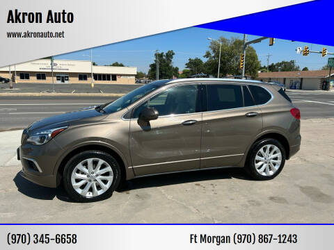 2018 Buick Envision for sale at Akron Auto - Fort Morgan in Fort Morgan CO