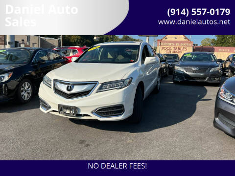 2016 Acura RDX for sale at Daniel Auto Sales in Yonkers NY