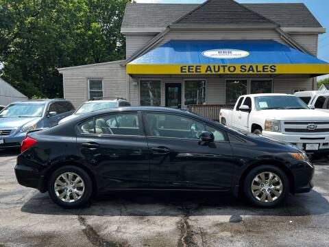 2012 Honda Civic for sale at EEE AUTO SERVICES AND SALES LLC in Cincinnati OH