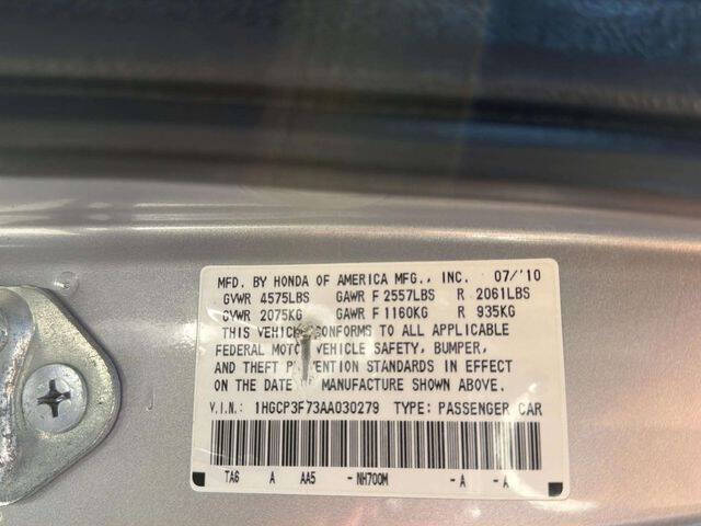 2010 Honda Accord EX V6