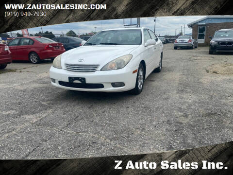 2004 Lexus ES 330 for sale at Z Auto Sales Inc. in Rocky Mount NC
