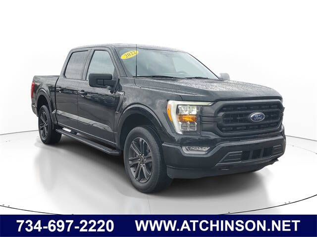 Used 2022 Ford F-150 XLT with VIN 1FTEW1EP6NFB70870 for sale in Belleville, MI