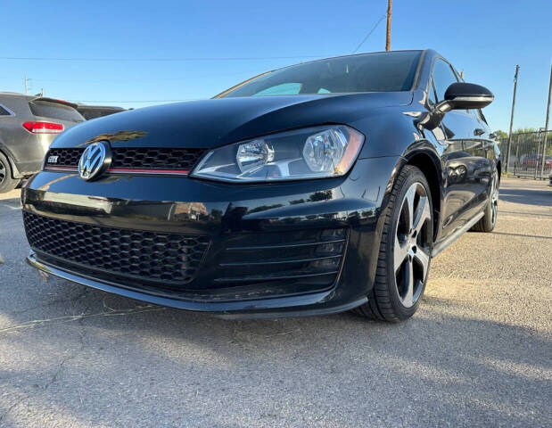 2016 Volkswagen Golf GTI for sale at Summit Auto Group Inc in El Paso, TX