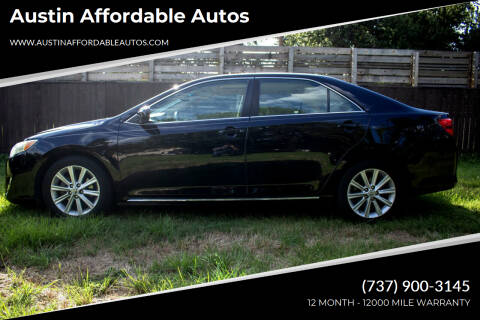 2014 Toyota Camry for sale at Austin Affordable Autos in Austin TX