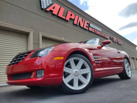 2005 Chrysler Crossfire for sale at Alpine Motors Certified Pre-Owned in Wantagh NY