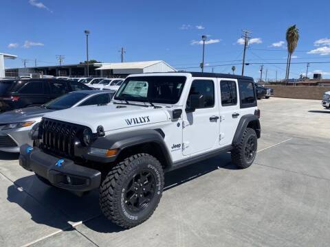 2023 Jeep Wrangler Unlimited for sale at Finn Auto Group in Blythe CA