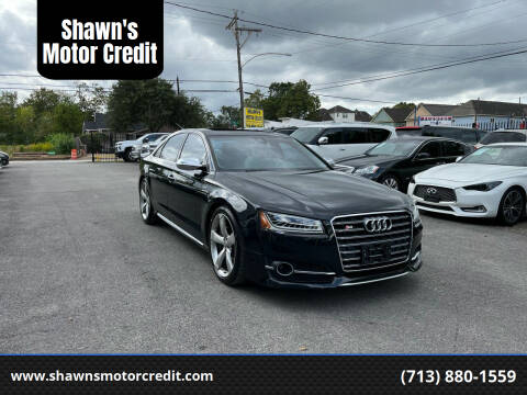 2015 Audi S8 for sale at Shawn's Motor Credit in Houston TX