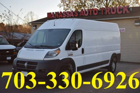 2017 RAM ProMaster for sale at MANASSAS AUTO TRUCK in Manassas VA