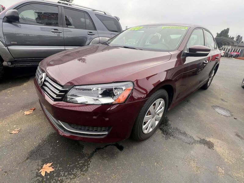 2013 Volkswagen Passat S PZEV