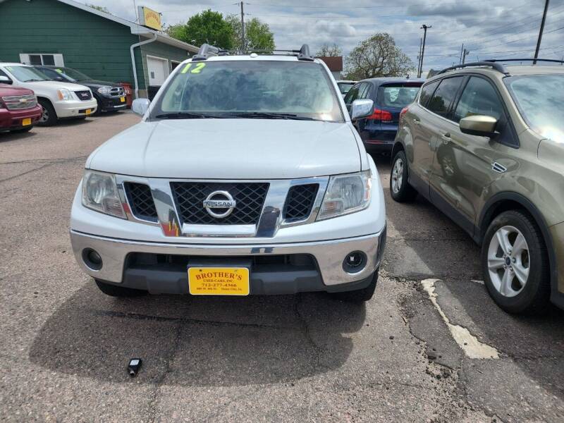 2012 Nissan Frontier for sale at Brothers Used Cars Inc in Sioux City IA