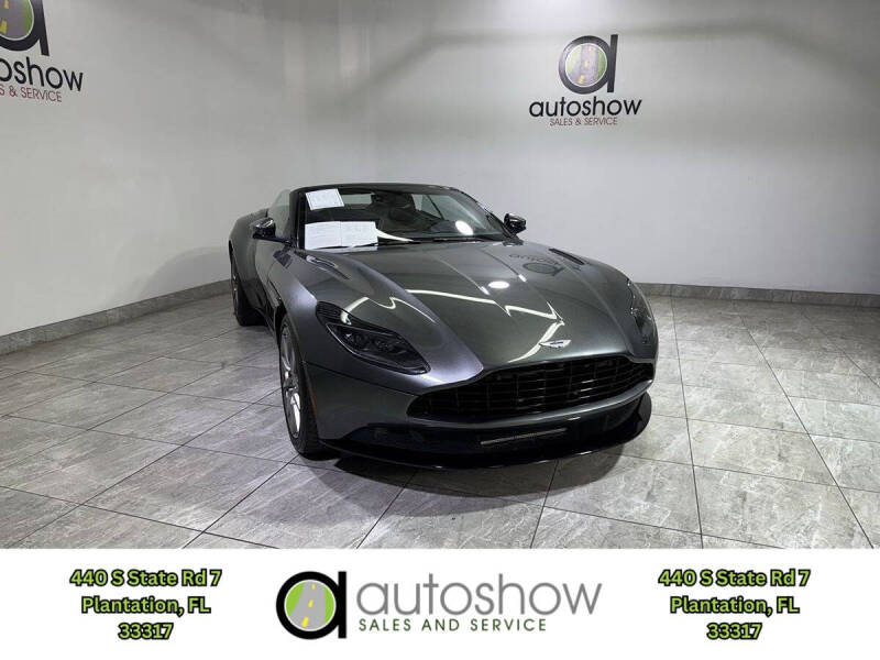 2019 Aston Martin DB11 for sale at AUTOSHOW SALES & SERVICE in Plantation FL