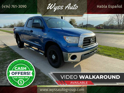 2007 Toyota Tundra for sale at Wyss Auto in Oak Creek WI