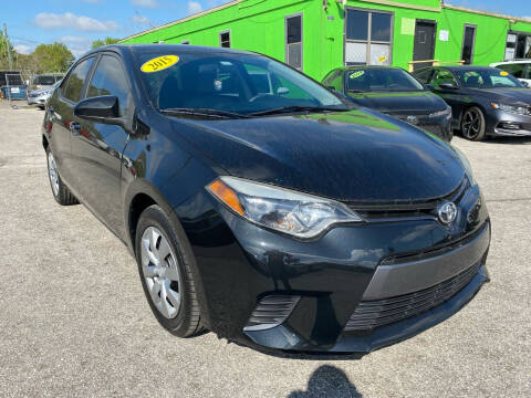 2015 Toyota Corolla for sale at Marvin Motors in Kissimmee FL