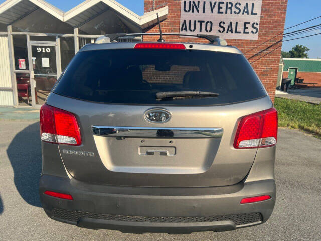 2012 Kia Sorento for sale at Universal Auto Sales LLC in Burlington, NC