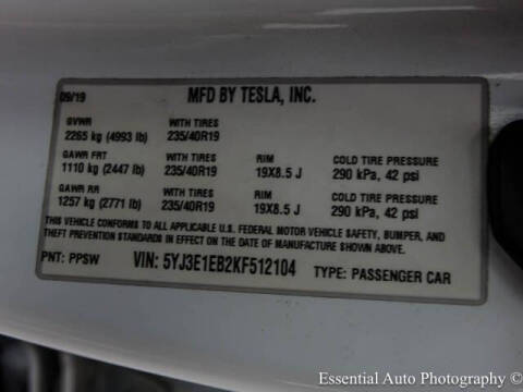 2019 Tesla Model 3 Performance
