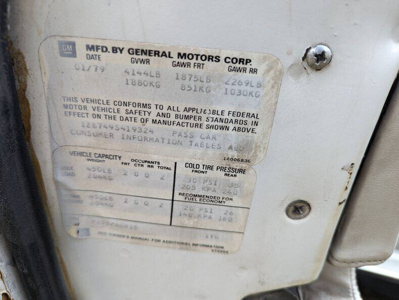 1979 Chevrolet Corvette